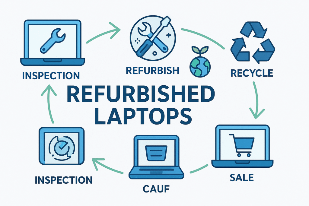 renewed reused laptops